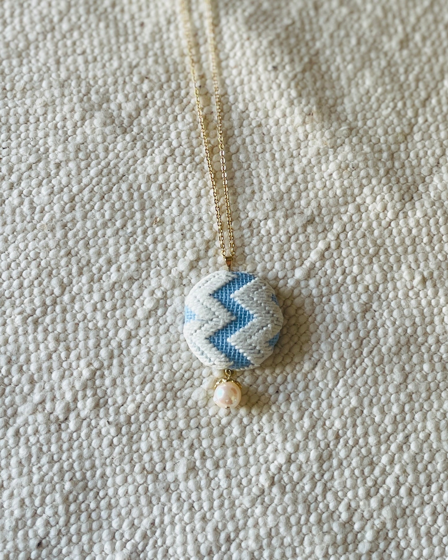 Olas-波 | アオポイとアコヤパールのネックレス