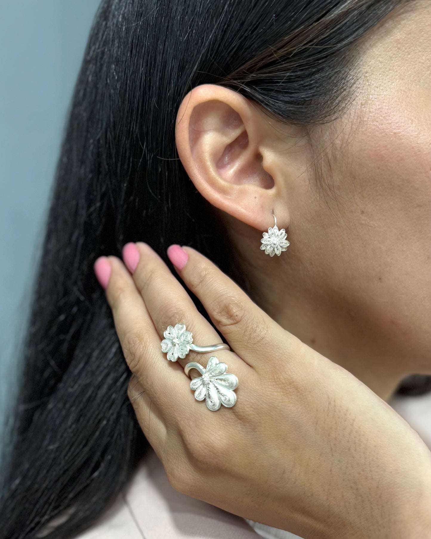 Dos flores｜ふたつ花リング